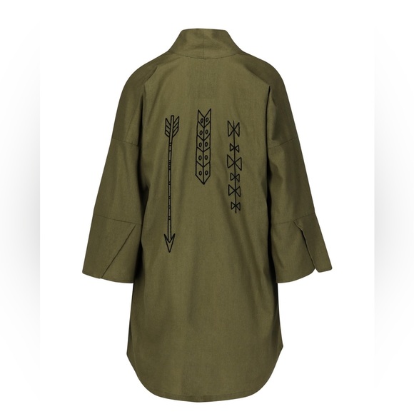 Amor & Rosas exist Green Arrow Kimono